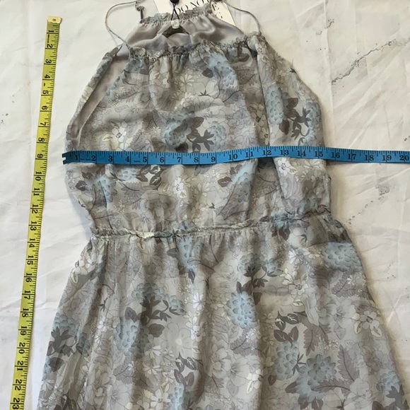 MADISON MARCUS SILK Floral Print Maxi Dress - Picture 8 of 10